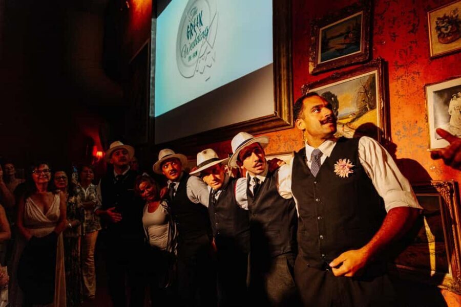 Santorini: The Greek Wedding Show Entry Tickets - Plate-smashing at the end: the tradition you get to do