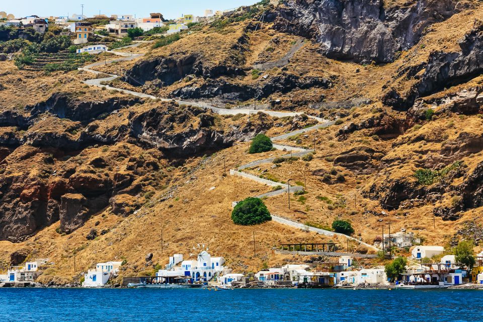 Santorini: Volcano and Hot Springs Sunset Dinner Cruise - Timing, Transportation, and What to Pack for a Smooth Day