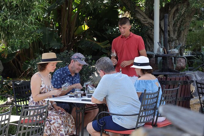 Santorini Wine Stories: Sunset Tour with Tasting & Dinner - The winery lineup: three stops, cellar tours, and 10 tastings