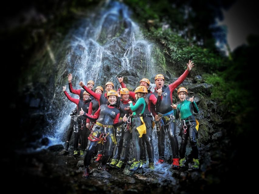 Sao Miguel: Caldeiroes Canyoning Experience - Van ride, gear check, and the first safety briefing