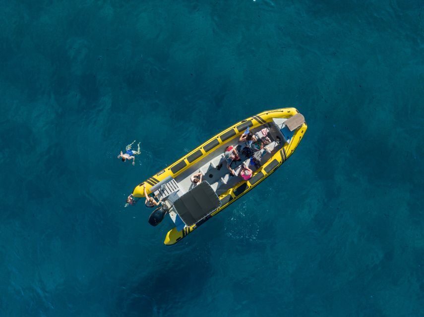 Soller: Sa Calobra & Cala Tuent Speedboat Tour - Sa Costera waterfall bay: the swim stop that actually gives you a break
