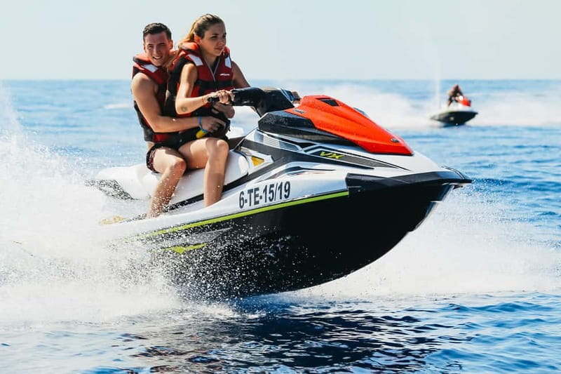 Tenerife: Jet Ski Tour with Optional Quad Trip - Following the monitor: the south-coast route and what it feels like