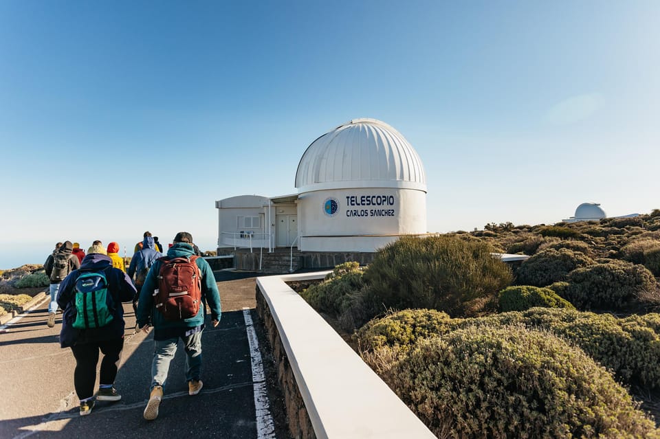 Tenerife: Mount Teide Observatory Guided Tour - How the Tour Flows: From Intro Areas to Telescope Time