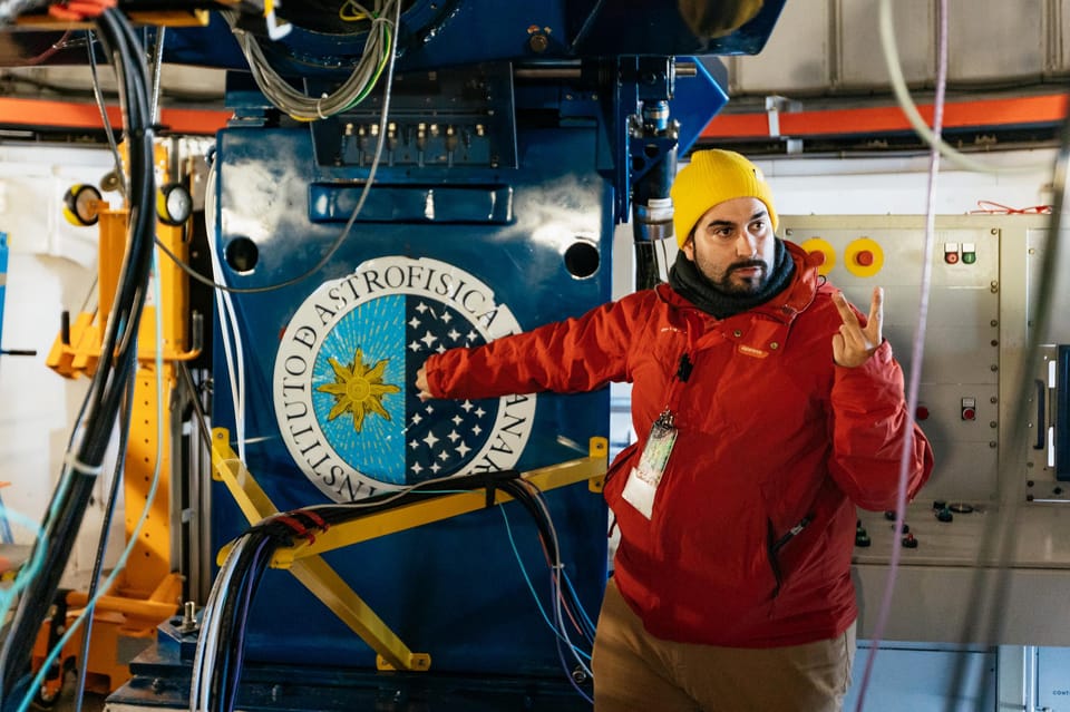 Tenerife: Mount Teide Observatory Guided Tour - The Night Telescope Moment: Learning the Big-Machine Logic