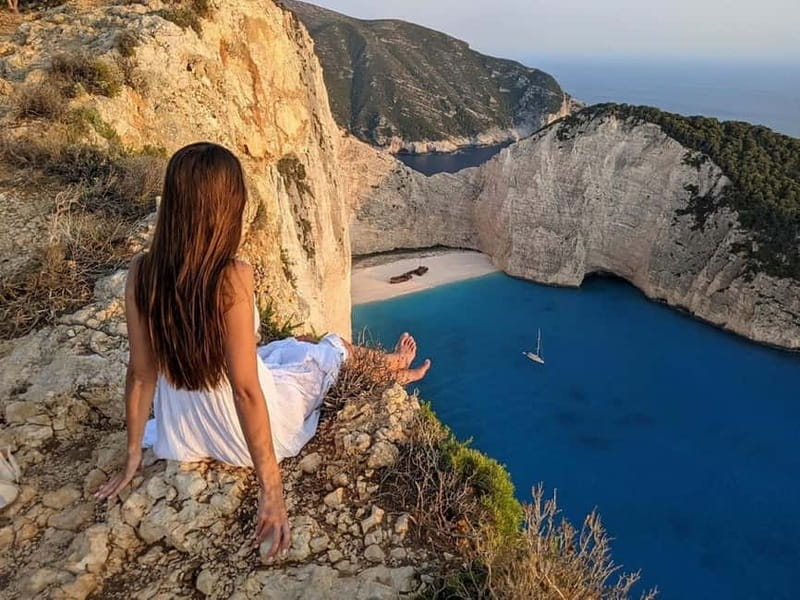 Zakynthos: Shipwreck Beach, Viewpoint, Blue Caves Day Tour - Navagio viewpoint and that 10-minute stone-path walk