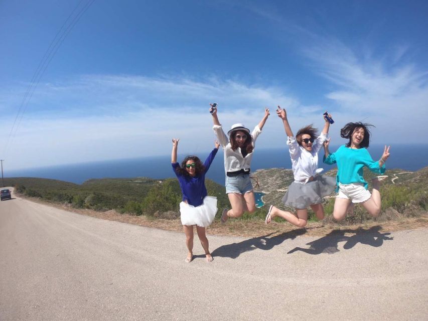 Zakynthos: Shipwreck Beach, Viewpoint, Blue Caves Day Tour - The 2,000-year-old olive tree at Exo Chora and the free tastings