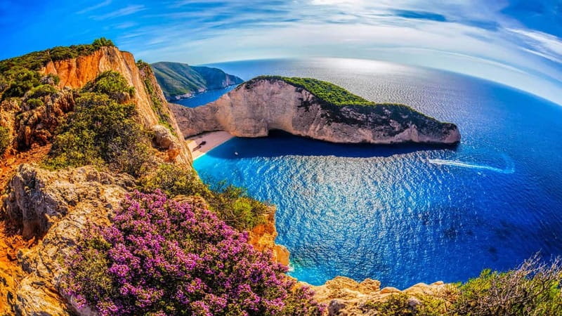 Zakynthos: Shipwreck Beach, Viewpoint, Blue Caves Day Tour - Bochali Hill: the best warm-up view of Zakynthos Town